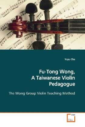 Cover for Chu · Fu-Tong Wong, A Taiwanese Violin Pe (Buch)