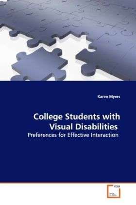 Cover for Myers · College Students with Visual Disa (Book)