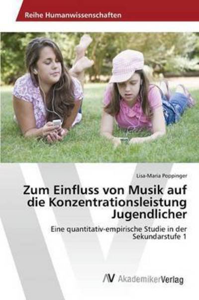 Cover for Poppinger · Zum Einfluss von Musik auf di (Buch) (2015)