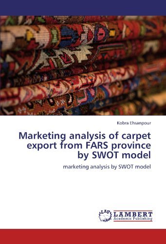 Cover for Kobra Ehsanpour · Marketing Analysis of Carpet Export from Fars Province by Swot Model: Marketing Analysis by Swot Model (Paperback Book) (2012)