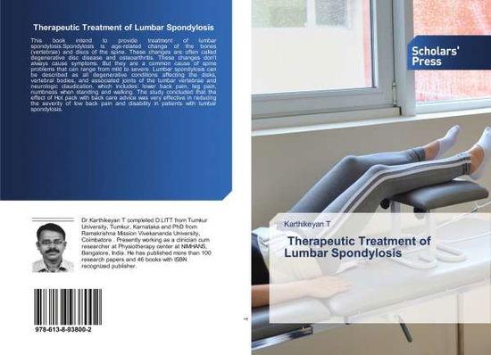 Cover for T · Therapeutic Treatment of Lumbar Spond (Bok)