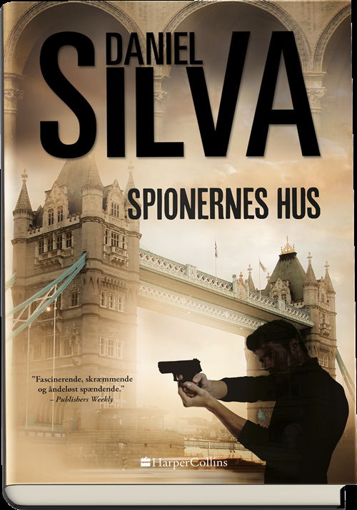 Cover for Daniel Silva · Gabriel Allon: Spionernes hus (Innbunden bok) [1. utgave] (2018)