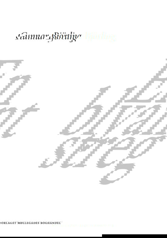 Cover for Gunnar Björling · En blyantstreg (Heftet bok) (2025)