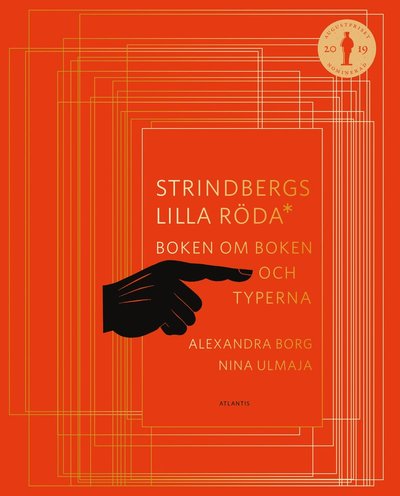 Cover for Alexandra Borg · Strindbergs lilla röda : Boken om boken och typerna (Book) (2023)