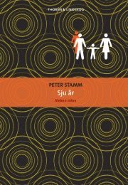 Cover for Peter Stamm · Sju år (Book) (2011)