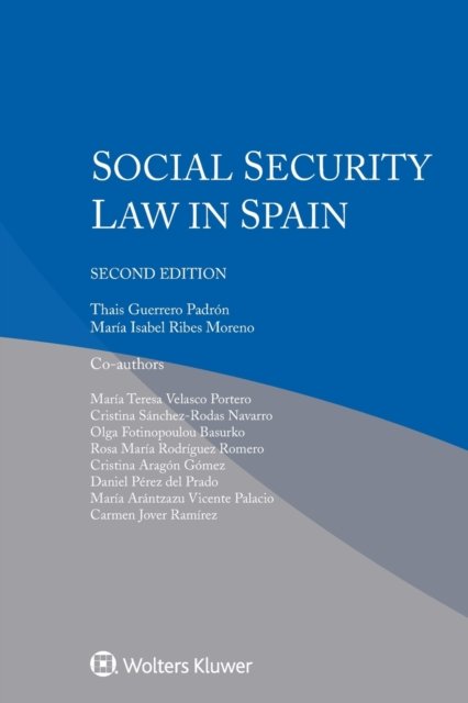Cover for Thais Guerrero Et Al Padron · Social Security Law in Spain (Paperback Book) [2nd edition] (2022)