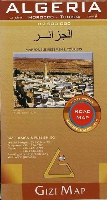 Cover for Gizi Map · Algeria Road Map, Gizi Map (Innbunden bok) (2006)