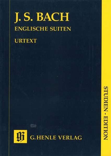 Cover for JS Bach · Engl.Suiten 806ff,Kl.Stu.HN9100 (Buch)