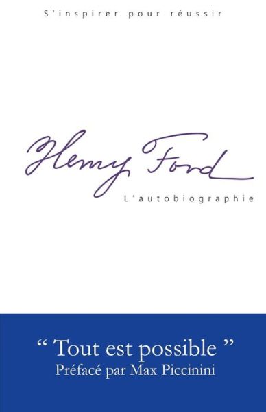 Cover for Mrs Henry Ford · Henry Ford - L'Autobiographie (Taschenbuch) (2017)