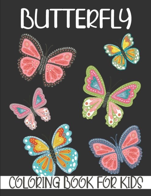 Cover for Rr Publications · Butterfly Coloring Book For Kids: Coloring Book filled with Butterfly designs (Paperback Book) (2021)