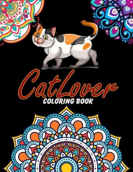 Cat Lover Coloring Book - Easy Enjoy Life - Bøker - Independently Published - 9798654729002 - 17. juni 2020
