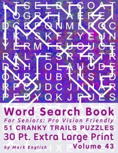 Cover for Mark English · Word Search Book For Seniors (Paperback Book) (2020)