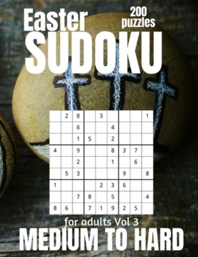 Cover for This Design · Easter Sudoku For Adults Medium to Hard (Taschenbuch) (2021)