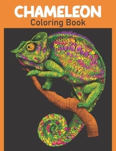 Cover for Rare Bird Books · Chameleon Coloring Book (Pocketbok) (2021)