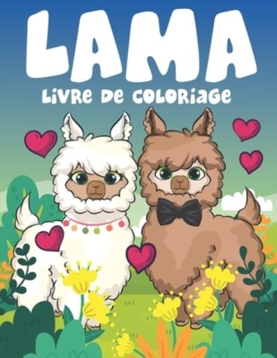 Cover for Mounart · Lama Livre de coloriage (Paperback Book) (2021)