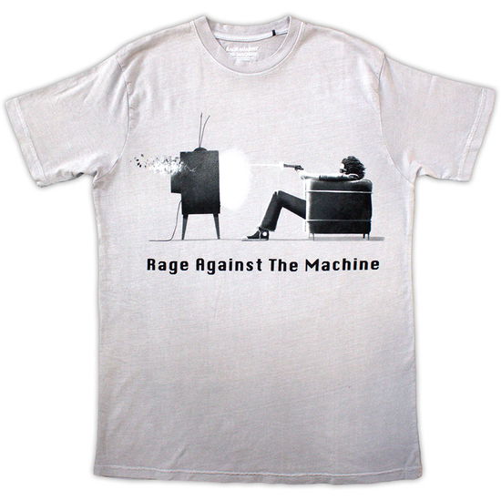 Cover for Rage Against The Machine · Rage Against The Machine Unisex T-Shirt: Won't Do (Light Grey Mineral Wash) (Wash Collection) (T-shirt)