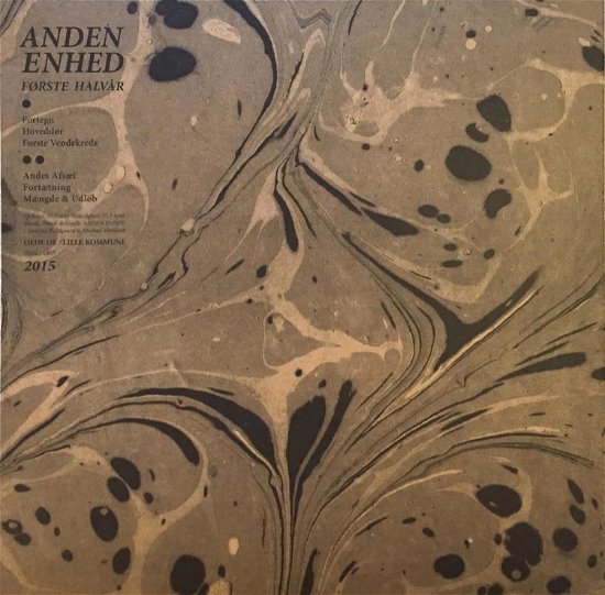 Cover for Anden Enhed · Første Halvår (LP) (2019)