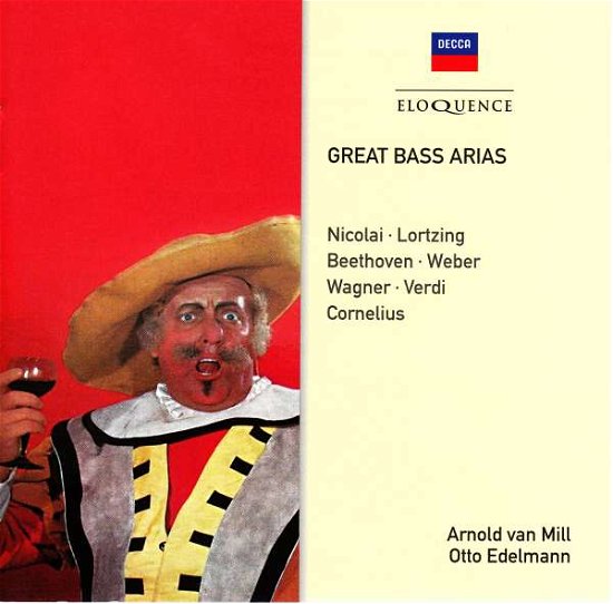 Cover for Arnold Van Mill / Otto Edelmann / Vienna Philharmonic Etc · Great Bass Arias: Nicolai / Lortzing / Beethoven Etc (CD) (2016)