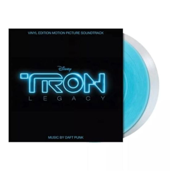 Cover for Daft Punk · Tron Legacy - Motion Picture Soundtrack (LP) [Blue &amp; Clear Vinyl edition] (2021)