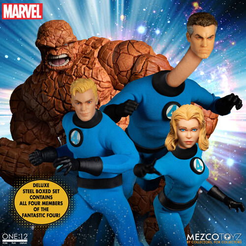 Cover for One:12 Collective Fantastic Four - Steel Boxed Set (MERCH) (2023)