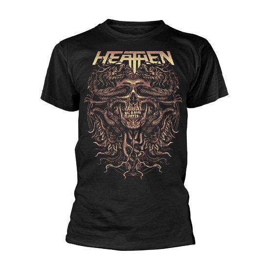 Cover for Heathen · Empire Crest (T-shirt) [size L] [Black edition] (2020)