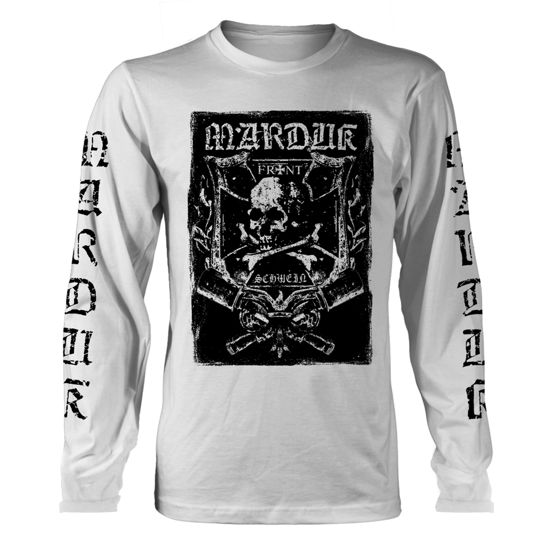 Cover for Marduk · Frontschwein (White) (Shirt) [size L] [White edition] (2021)