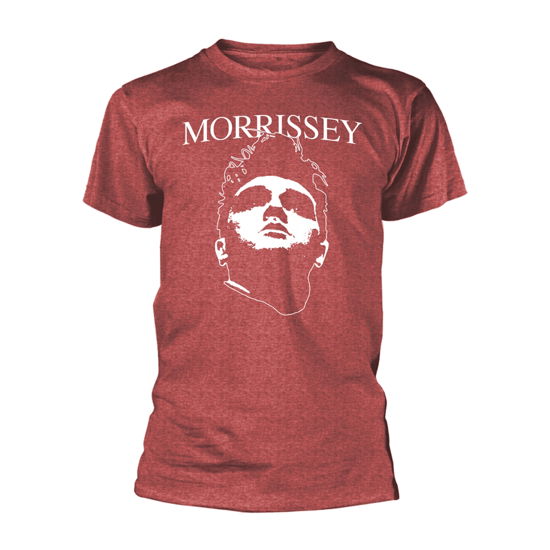 Cover for Morrissey · Face Logo (Heather Red) (Bekleidung) [size M] [Red edition] (2020)
