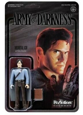 Army Of Darkness Reaction Figure Wave 2 - Medieval Ash (Midnight) - Army of Darkness - Merchandise - SUPER 7 - 0840049811003 - 27 maj 2021