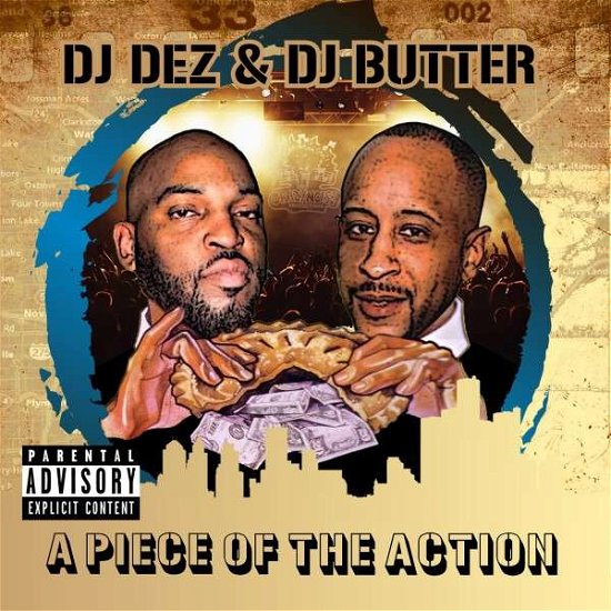 Cover for DJ Dez  DJ Butter · A Piece Of The Action (CD) (2014)