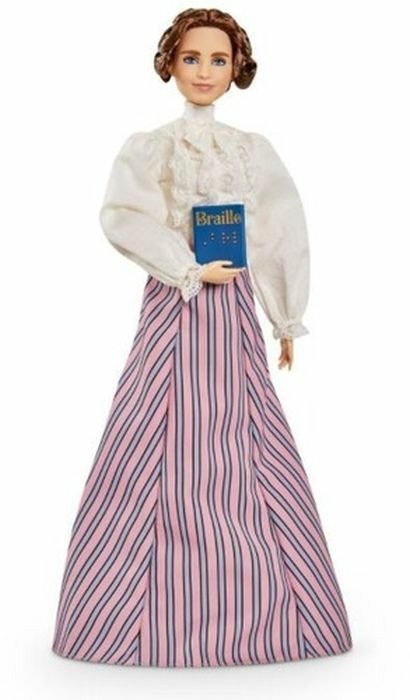 Inspiring Women - Helen Keller - Mattel: Barbie Specialty - Produtos - Fisher Price - 0887961916003 - 28 de maio de 2021