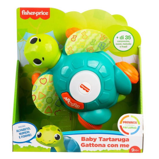 Baby Tartaruga Gattona Con Me - Mattel: Fisher Price - Merchandise - Fisher-Price - 0887961990003 - 