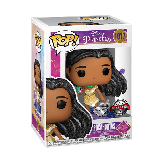 POP Disney: Ultimate Princess- Pocahontas (DGLT) - Funko POP Disney Ultimate Princess Pocahontas DIAMOND - Merchandise - FUNKO UK LTD - 0889698632003 - October 30, 2024