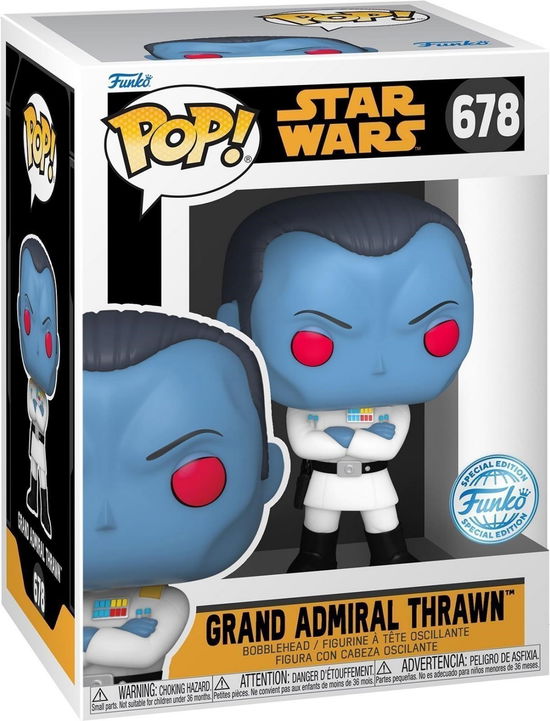 Grand Admiral Thrawn #678 - Funko Pop! Star Wars - Merchandise -  - 0889698744003 - 