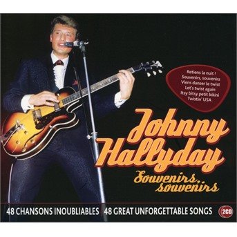 Cover for Johnny Hallyday  · Souvenirs souvenirs (CD) (2017)