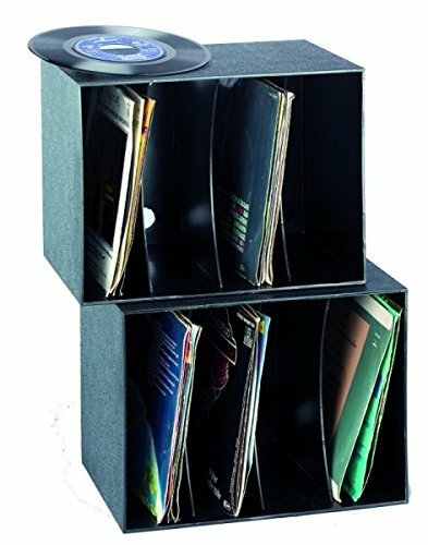 Cover for Music Protection · 7 Inch Single Storage Box Black - Beco (ACCESSORY)