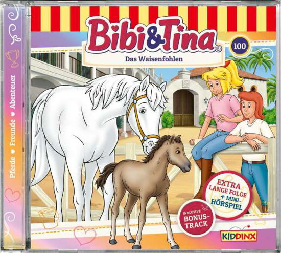 Cover for Bibi &amp; Tina · Folge 100:das Waisenfohlen (CD) (2021)