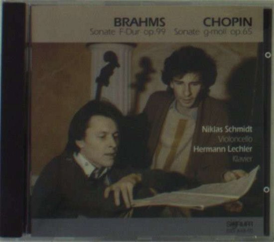 Cover for Schmidt,niklas / Lechler,hermann · Sonaten Für Violoncello Und Klavier (CD) (1993)