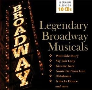 Various Artists · Legendary Broadway Musicals (CD) (2016)