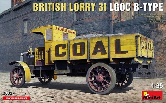 Cover for Miniart · 1/35 British Lorry 3T Lgoc B-Type (Leksaker)