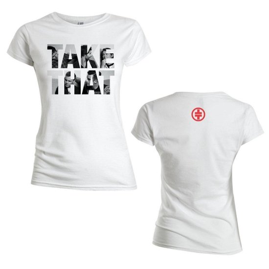 Cover for Take That · Word Reunited White (T-shirt) [size L] (2010)