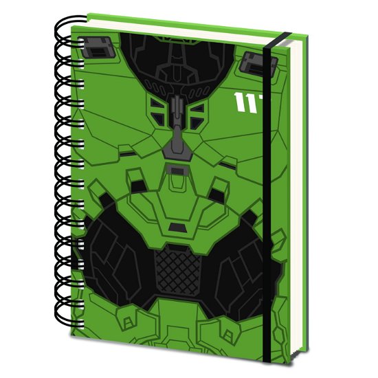 Cover for A5 Notebooks · A5 Wiro Halo Infinite Master Chief Armour (MERCH)