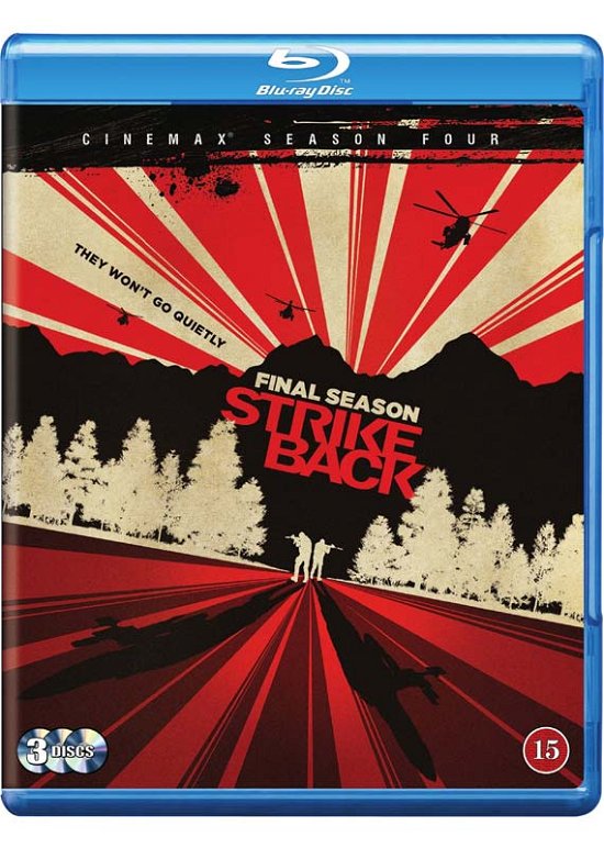 Cover for Strike Back · Season Four - Final Season (Blu-ray) (2016)