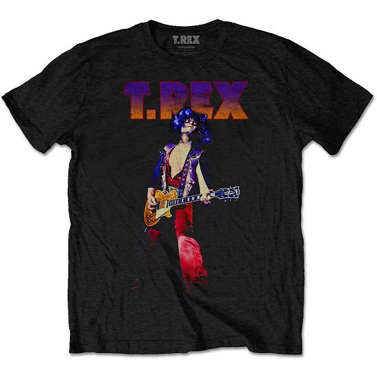 Cover for T-Rex · T-Rex Unisex T-Shirt: Rockin' (T-shirt) [size L] [Black - Unisex edition]