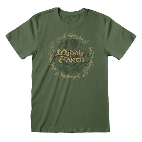 Middle Earth (T-Shirt Unisex Tg. XL) - Lord Of The Rings - Marchandise -  - 5056463462003 - 