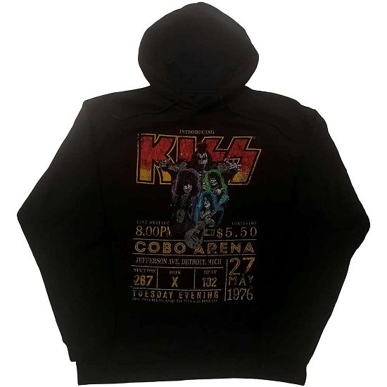 Cover for Kiss · KISS Unisex Pullover Hoodie: Cobra Arena '76 (Hoodie) [size S]