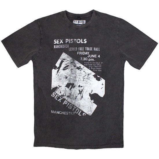 Sex Pistols - The · The Sex Pistols Unisex Stone Wash T-Shirt: Manchester Flyer (T-shirt) [size XL] (2024)