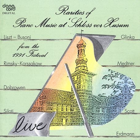 Cover for Rarities of Piano Music 1991 / Various (CD) (2006)