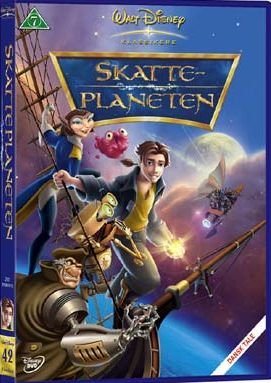 Cover for Disney · Skatteplaneten (DVD) (2003)