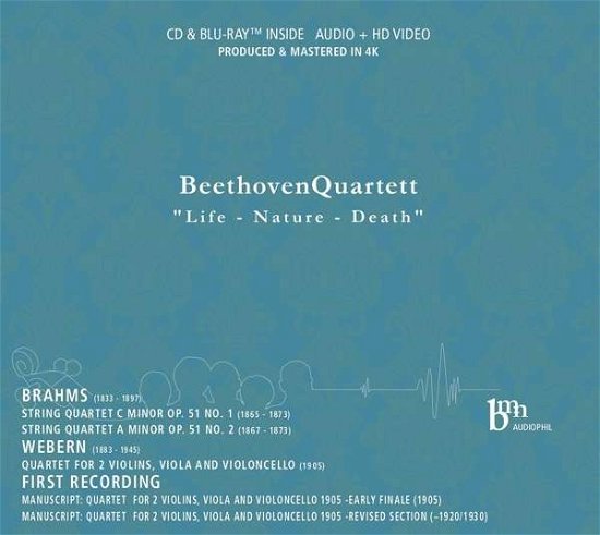 BeethovenQuartett - 'Life - Nature - Death' - Johannes Brahms (1833-1897) - Musik - BONITZ MUSIC NETWORK - 7629999019003 - 11. marts 2016