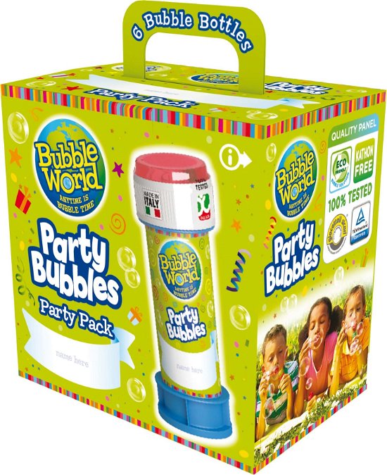 Dulcop Bolle Di Sapone · Bubbles Party Pack 6 Pz (MERCH)